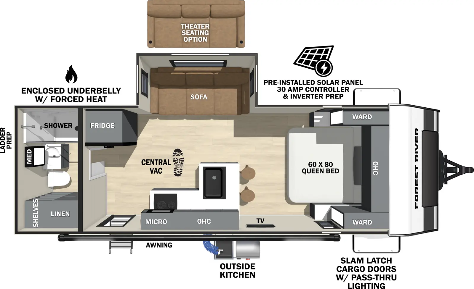 Ibex 19QRB Floorplan
